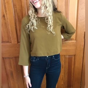 Forever 21 Contemporary Crop Top